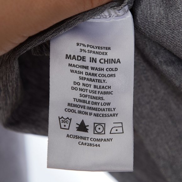 FootJoy Vented Quarter Zip Gray Pullover Women's Size Large - Picture 6 of 6